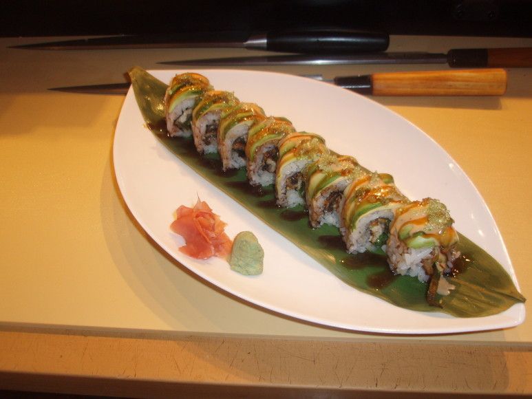 Green Dragon roll